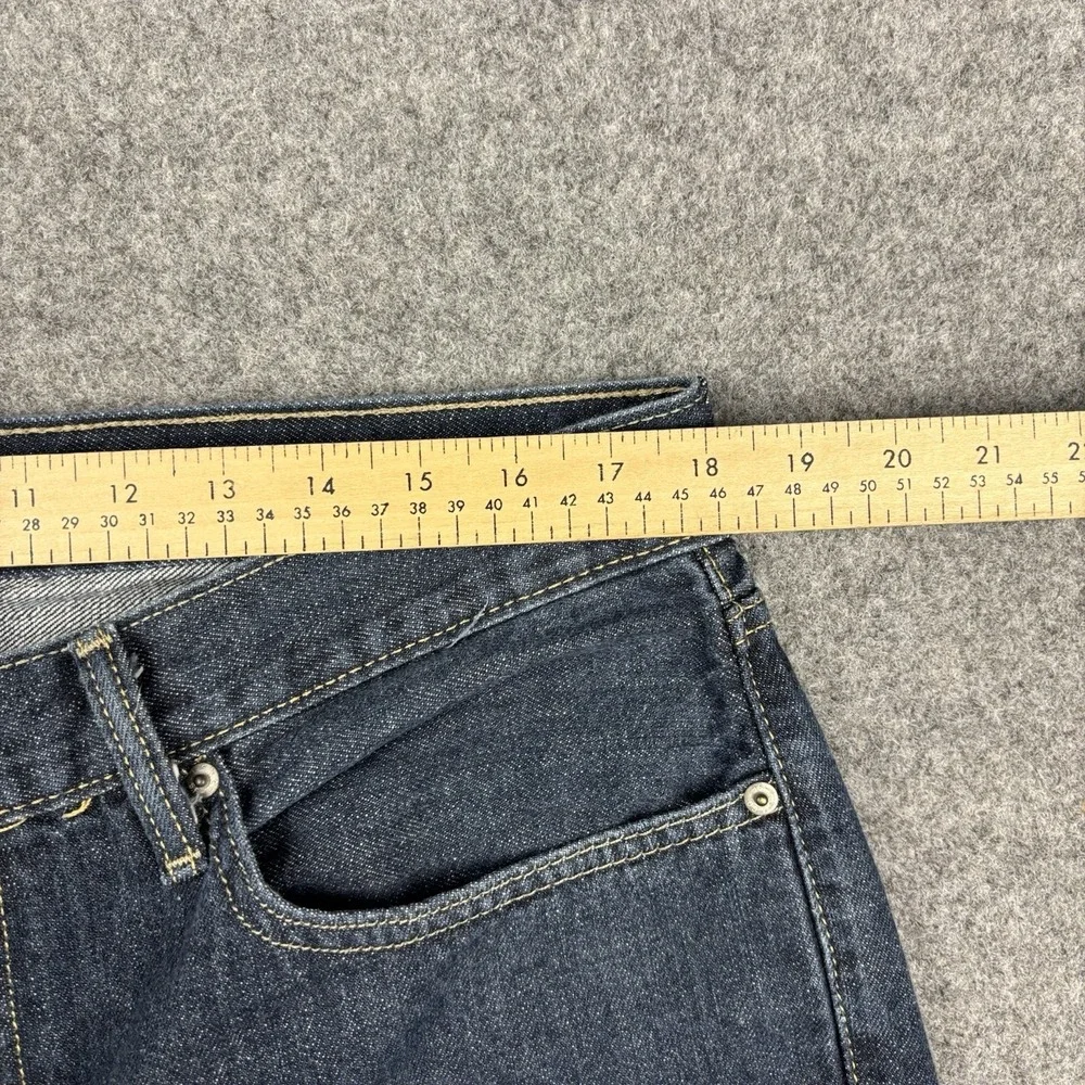 Levi's 559 Jeans Mens 36x34 (Fits 36x32) Relaxed Straight Dark Wash Classic Blue